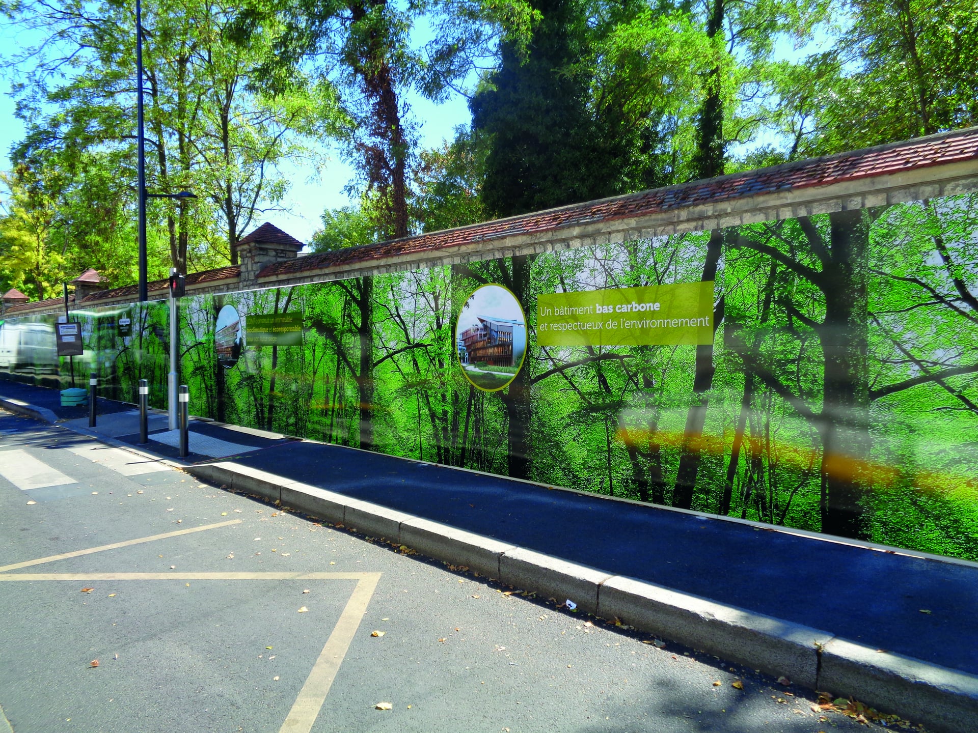 Habillage de palissades - Atelier FG