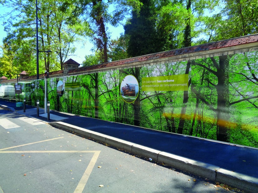 Habillage de palissades 2