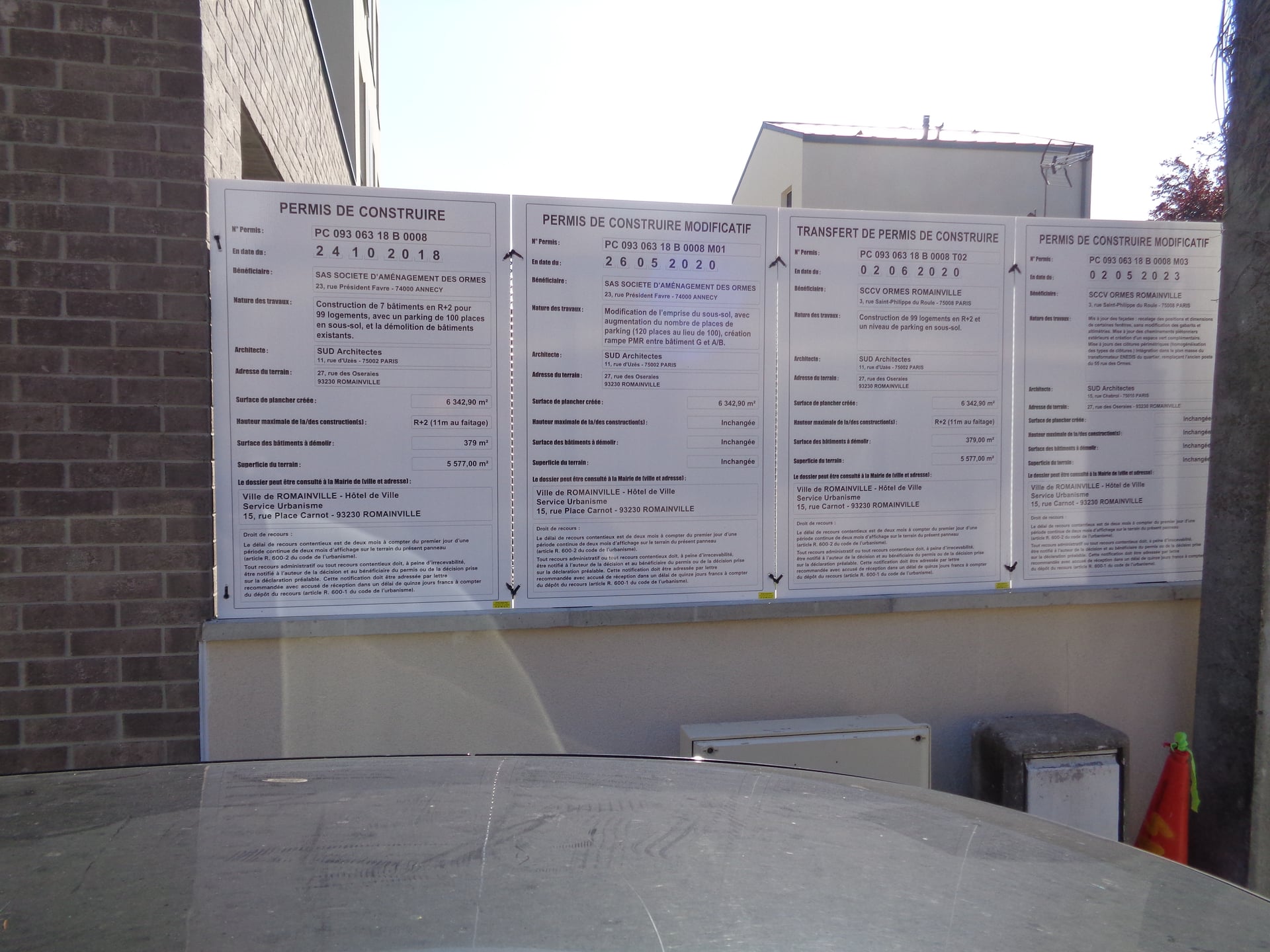 Permis et Déclarations - Atelier FG